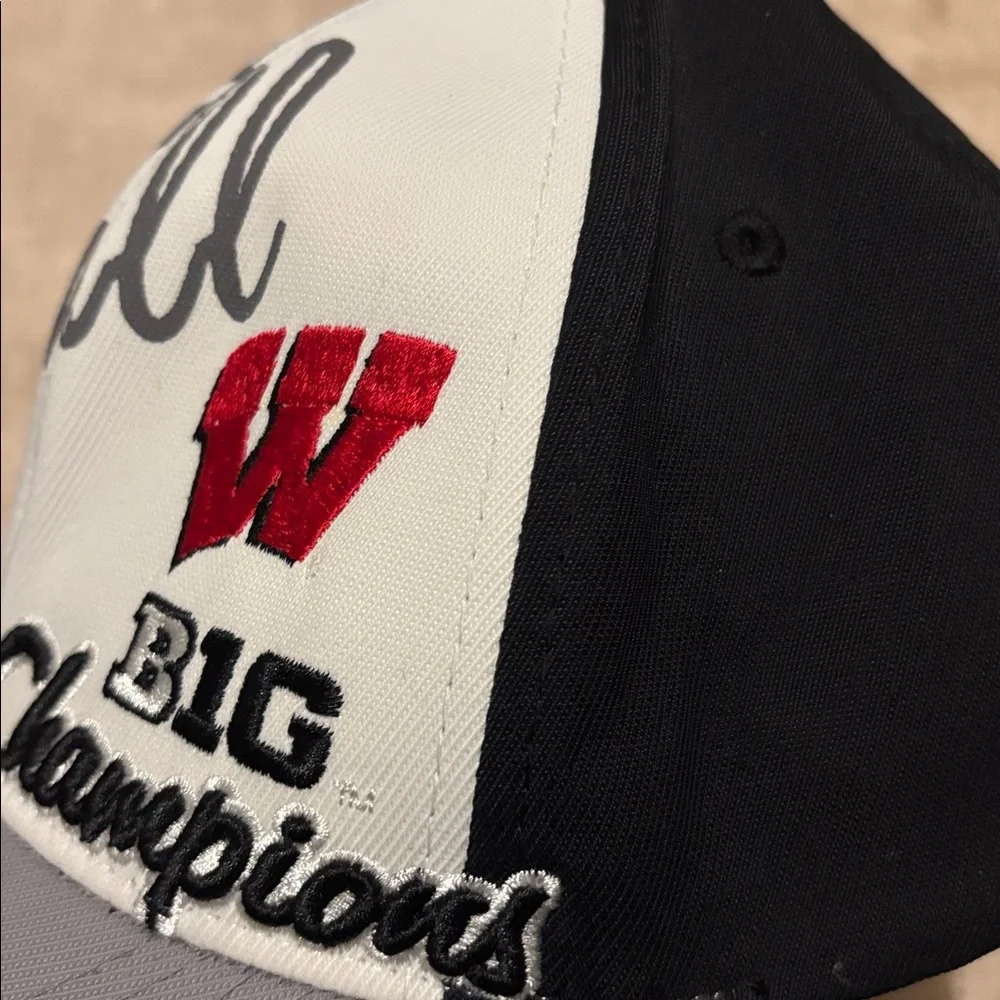 Wisconsin Badgers Hat 2011 Big Ten Champions Adjustable‎ Locker Room Edition Hat